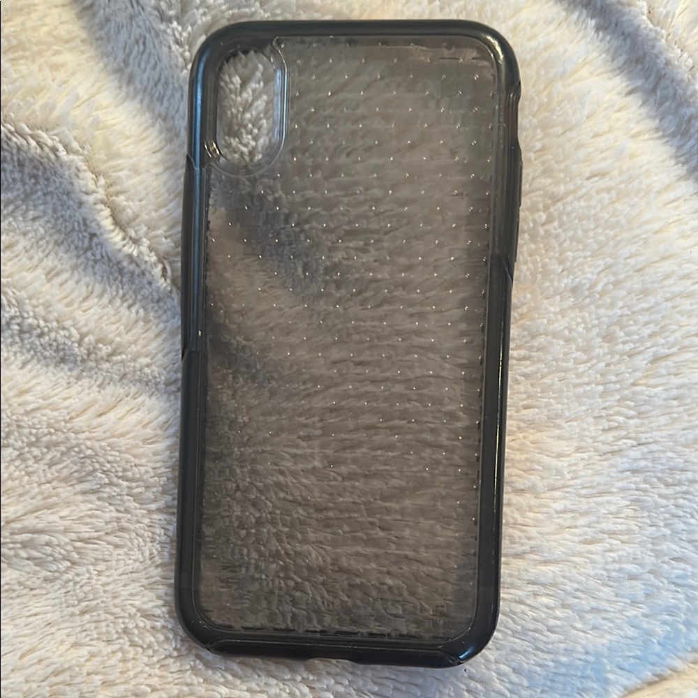 IPhone X otter box Clear Black Phone Case X protective durable